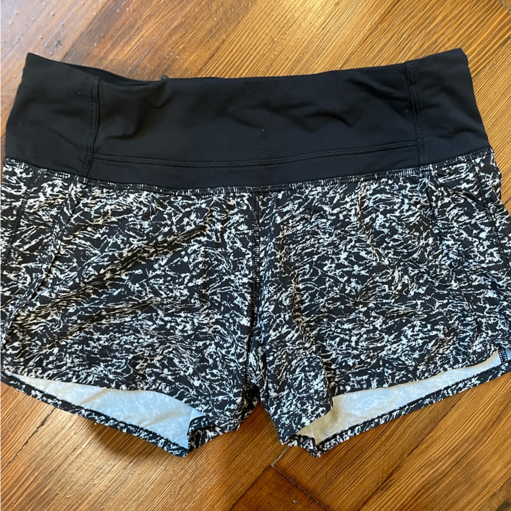 Lululemon low rise shorts